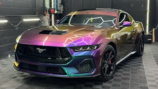 2024 Mustang GT door wrap asmr inozetek x antisocial [upl. by Nodarb]