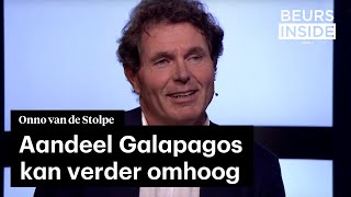 Onno van de Stolpe ceo Aandeel Galapagos kan opnieuw verdubbelen  BeursInside [upl. by Adniuqal86]