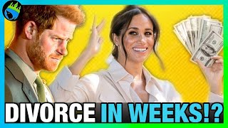 Meghan Markle WEEKS AWAY to DIVORCE Prince Harry After His MULTI MILLION DOLLAR INHERITANCE [upl. by Norahc]