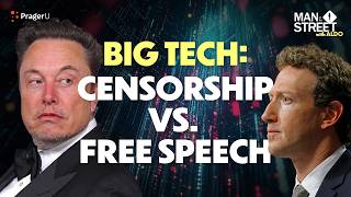 Should Big Tech Censor Speech  Man on The Street [upl. by Anivlac]