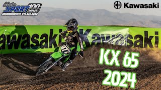 Walkaround  Kawasaki KX 65 2024 [upl. by Aniv]