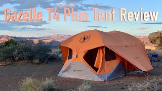 Gazelle T4 Plus Hub Tent Review [upl. by Anibla521]