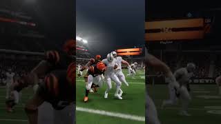 Crazy run by will shipley in raiders rebuildshorts viral gaming madden24 nfl music [upl. by Siednarb129]