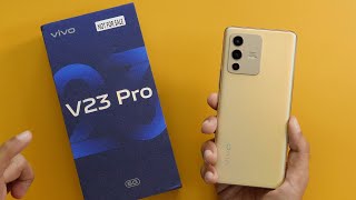 vivo V23 Pro 5G Camera Centric Smartphone Unboxing amp Overview [upl. by Ogdon]