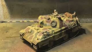 Rc Tank 116 Panther G sound test Elmod and gun smoking [upl. by Keele]