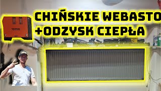 Chińskie Webasto  odzysk ciepła z spalin TEST [upl. by Girardo]