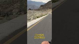 Beautiful Road Curve on Karakoram Highway  naran narankaghan chillasroad dangerousroad hunza [upl. by Artima]