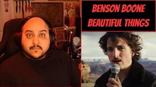 Benson Boone Beautiful Things Reaction  A Chorus I Was Unprepared For [upl. by Dyob]