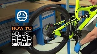 How to adjust rear derailleur [upl. by Risteau]