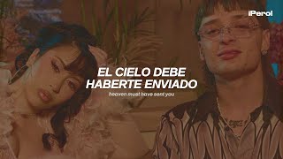 Kali Uchis ft Peso Pluma  Igual Que Un Ángel Letra Español  Lyrics [upl. by Marion]