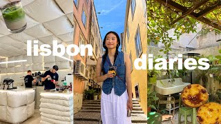 LISBON TRAVEL VLOG  4 day portugal itinerary best egg tarts cafe hopping ☕️ [upl. by Nilo]