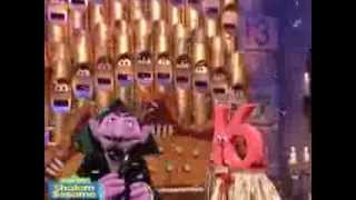 Shalom Sesame The Counts Number of the Day Shesh Esre [upl. by Yehs]