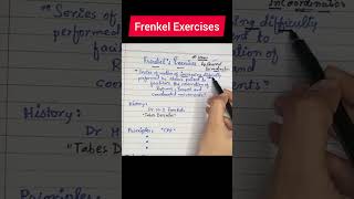 Frenkel Exercises Understanding the key concept physiotherapy [upl. by Meekyh]