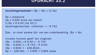 Verschillenanalyse  rekenvoorbeeld deel 1 MampO vwo [upl. by Ahsaetal]