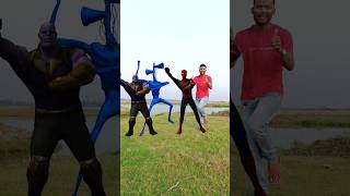 Dancing Thonse Blue Siren Spiderman amp Me Correct head Matching  Funny VFX 😅 new MagicalGame [upl. by Nauqal]