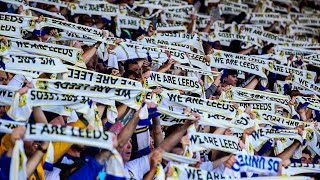 35000 LEEDS FANS SING LOUDEST MARCHING ON TOGETHER EVER AT ELLAND ROAD [upl. by Nekal232]