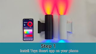 Step 1 Install Tuya Smart app on your phone [upl. by Eirruc184]