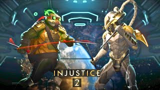 Injustice 2  Raphael Vs Black Manta [upl. by Ydnir]