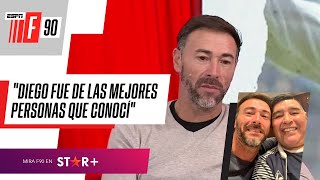 quotDIEGO FUE DE LAS MEJORES PERSONAS QUE CONOCÍquot Kily González EMOCIONADO sobre MARADONA en F90 [upl. by Perzan]