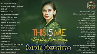 Tagalog Love songs 2022 Sarah Geronimo Full Album Collection [upl. by Vastha]