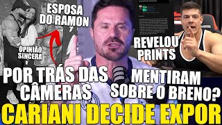 CARIANI EXPÕE TUDO SOBRE ESPOSA DO RAMON AO VIVO E DÁ SUA OPINIÃO SINCERA  BRENO ESCLARECE SITUAÇÃO [upl. by Rukna]