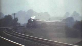 Ex GWR King class 6000 King George V on Llanfihangel bank in 1971 [upl. by Aratehs832]