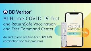 Employee COVID testing made easy with BD Veritor at Home Rapid Antigen test and Returnsafe 540p [upl. by Lleumas]