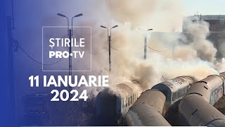 Știrile PRO TV  11 Ianuarie 2024 [upl. by Origra]