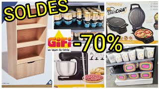 GIFI💥SOLDES☄️70 010722 SOLDES clermontferrand gifi bonplan promo promotion discounts [upl. by Latsyrd]