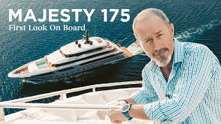 MAJESTY 175  Luxury Superyacht Tour In Dubai [upl. by Baum]