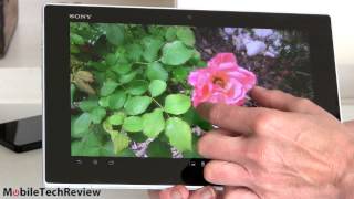 Sony Xperia Tablet Z Review [upl. by Ruosnam]