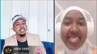 Hussein Ogaden vs gabadh Somaliyed MAXAA KALA QABSADY [upl. by Schuyler]