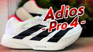 adidas Adizero Adios Pro 4  Candid Review [upl. by Palmira]