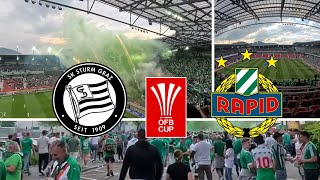 Stadionvlog2 SK Sturm Graz – SK Rapid 21 01 – 01052024 ÖFBCup 202324 [upl. by Eloc941]