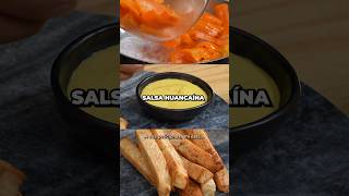 Salsa huancaína hucaína fácil y rápido  Salsa de cocina peruana huancaína hucaína [upl. by Zalea]