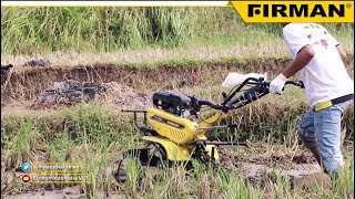 Mesin Bajak Mini ladang kering amp basah  Traktor Mini  Tiller  Cultivator  FIRMAN FTL900H [upl. by Lotsirhc]