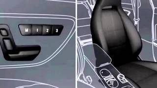 Mercedes Benz CLA Class Seat Adjustment [upl. by Leamhsi]