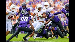 Texas Beats TCU in a Weird Big 12 Game Live Chat Reaction [upl. by Ylas895]