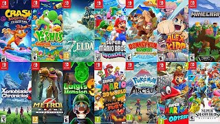 Top 50 Best Must Play SWITCH Games in 2024  Best NINTENDO SWITCH Games UPDATED 2024 [upl. by Akinahc]