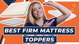 Best Firm Mattress Toppers  Our Top 5 Picks [upl. by Hael665]