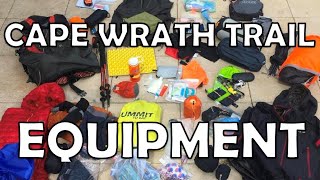 Cape Wrath Trail Equipment review [upl. by Yluj]