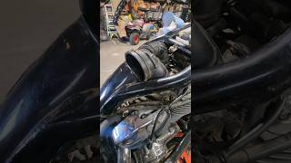 Fixing leaks on Intake PCV and Cooling systems leaks pcv maintenance clamp motorcycle honda [upl. by Llebpmac]