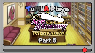 VOD That time I streamed Ace Attorney Investigations PART 5 [upl. by Anayk552]