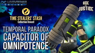 DCUO Episode 28 Temporal Paradox Capacitor of Omnipotence Time Stealers Stash Collection Reward [upl. by Pettifer]