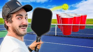 We Invented a New Sport PICKLE PONG [upl. by Adaynek]