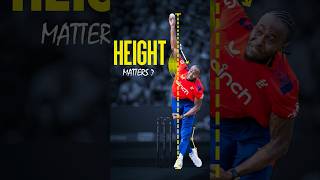 Height  Speed❓Role of Height in Fast Bowling [upl. by Flessel789]