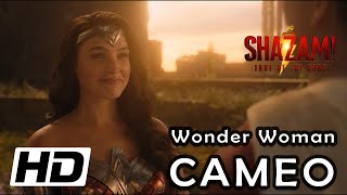 Wonder Woman Cameo HD  Shazam Fury of the Gods  DCEU [upl. by Ainna109]