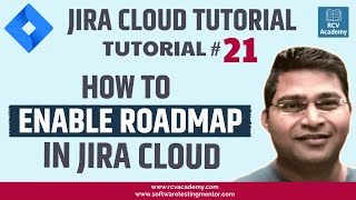 JIRA Cloud Tutorial 21  How to Enable Roadmap in Jira [upl. by Nirrak]