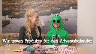 Produktetest für den Adventskalender  Beste Unterhaltung lustig und lecker 🍫🎄🍪  HoHoHo 🎅 [upl. by Trimmer]