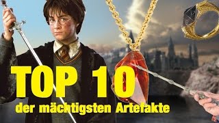 TOP 10 der mächtigsten ARTEFAKTE aus Harry Potter [upl. by Laehcimaj]